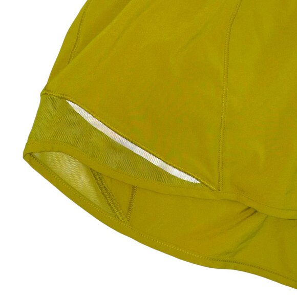 Lululemon | 12 | Hotty Hot Short 2.5" | Golden Lime | Activewear | Athleisure - Picture 5 of 16